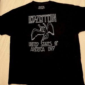 Oversized Led-Zeppelin Band T-Shirt